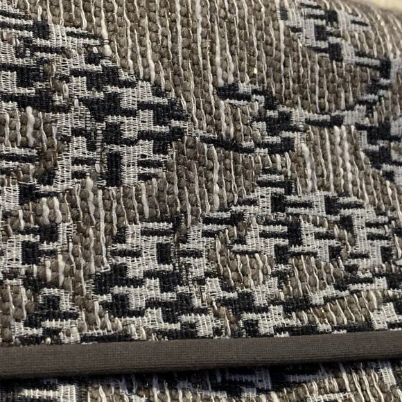 Lafayette 148 Tweed Pattern Evening Jacket Blazer Tan Brown Metallic sz 8 - Picture 6 of 7